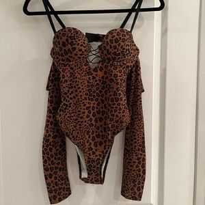 La Senza Leopard Bodysuit